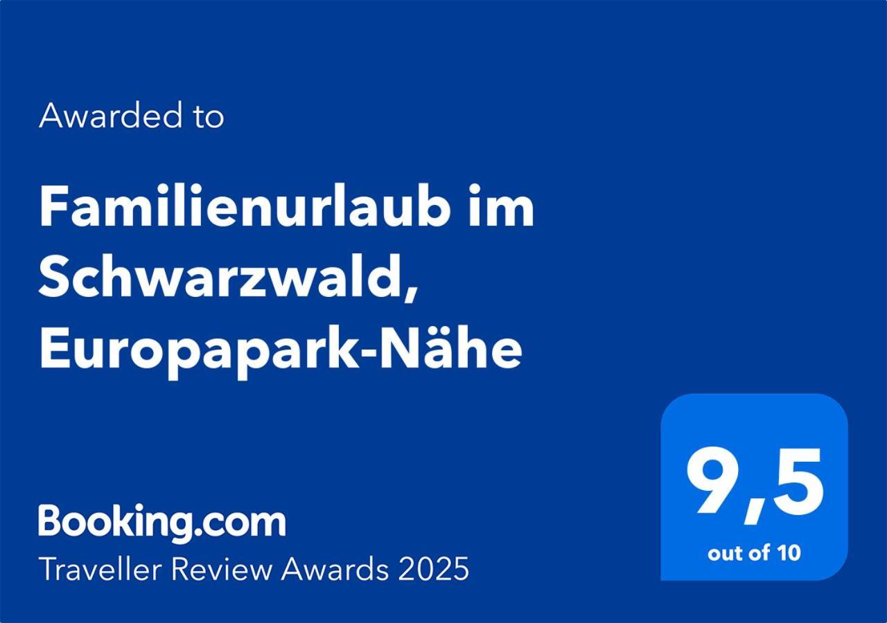 Familienurlaub Im Schwarzwald, Europapark-Naehe Leilighet Ettenheim Eksteriør bilde